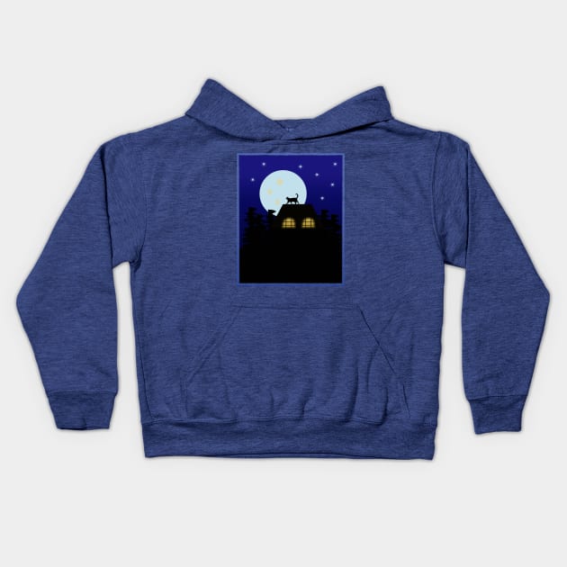 Nightlife Kids Hoodie by Sinmara